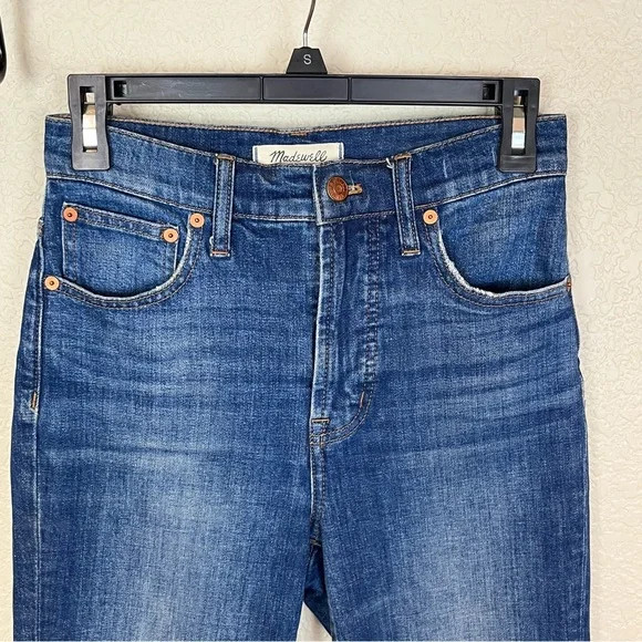 Madewell The Perfect Vintage Jean in Bellbrook Wash:  Comfort Stretch sz 24 - Picture 9 of 15